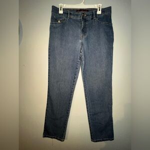 Gloria Vanderbilt Straight Leg Blue Jeans